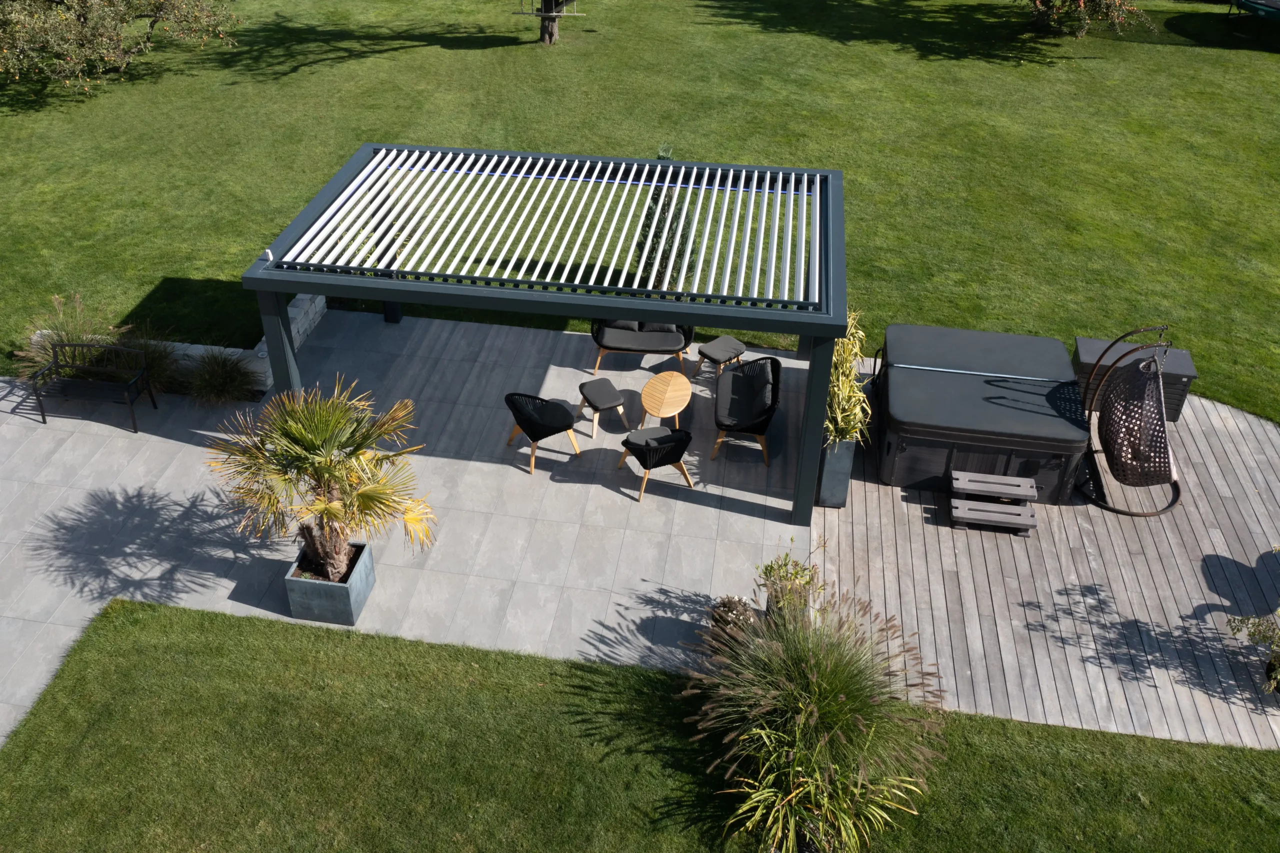 Pergola La Balme de Sillingy vue de dessus