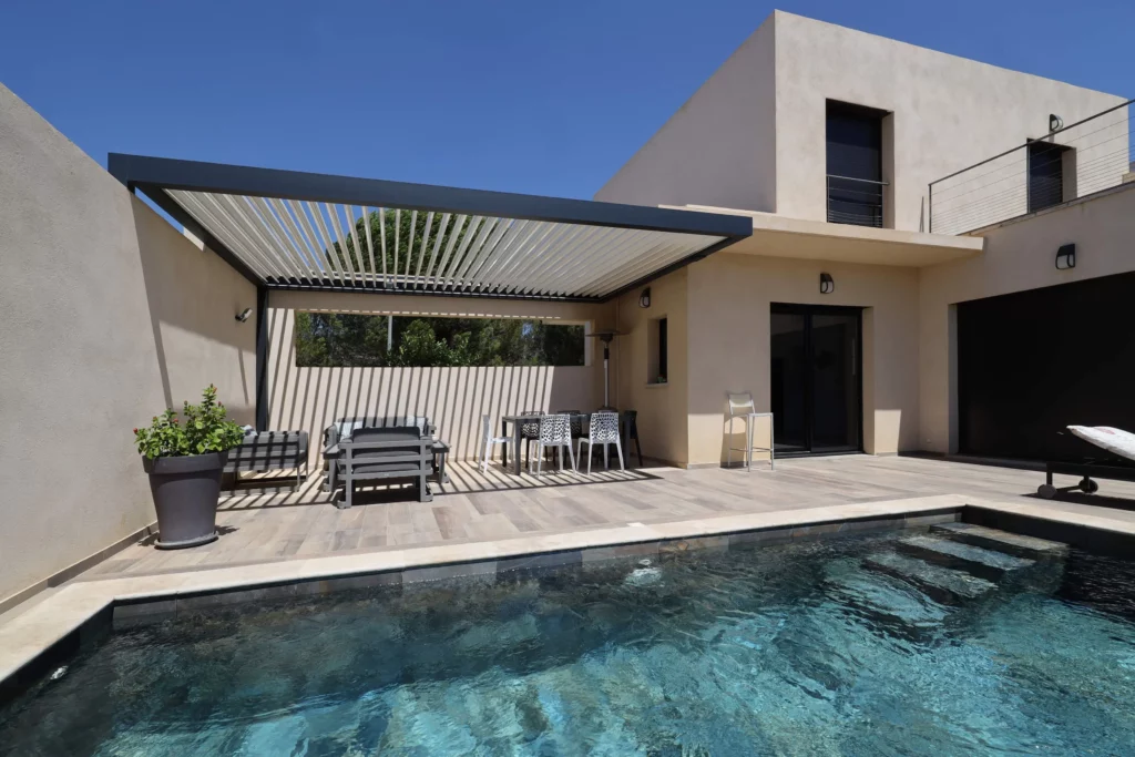 Bio 120 - pergola bioclimatique BIOSSUN